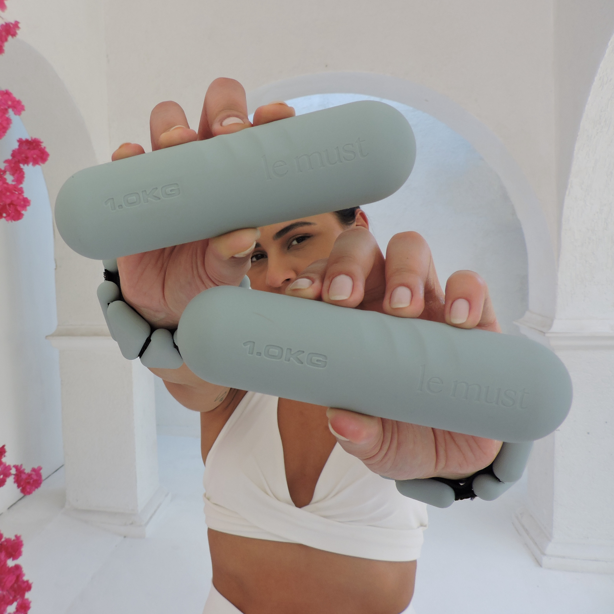 Par de Halteres 2kg (1kg cada) | Dumbbell le must