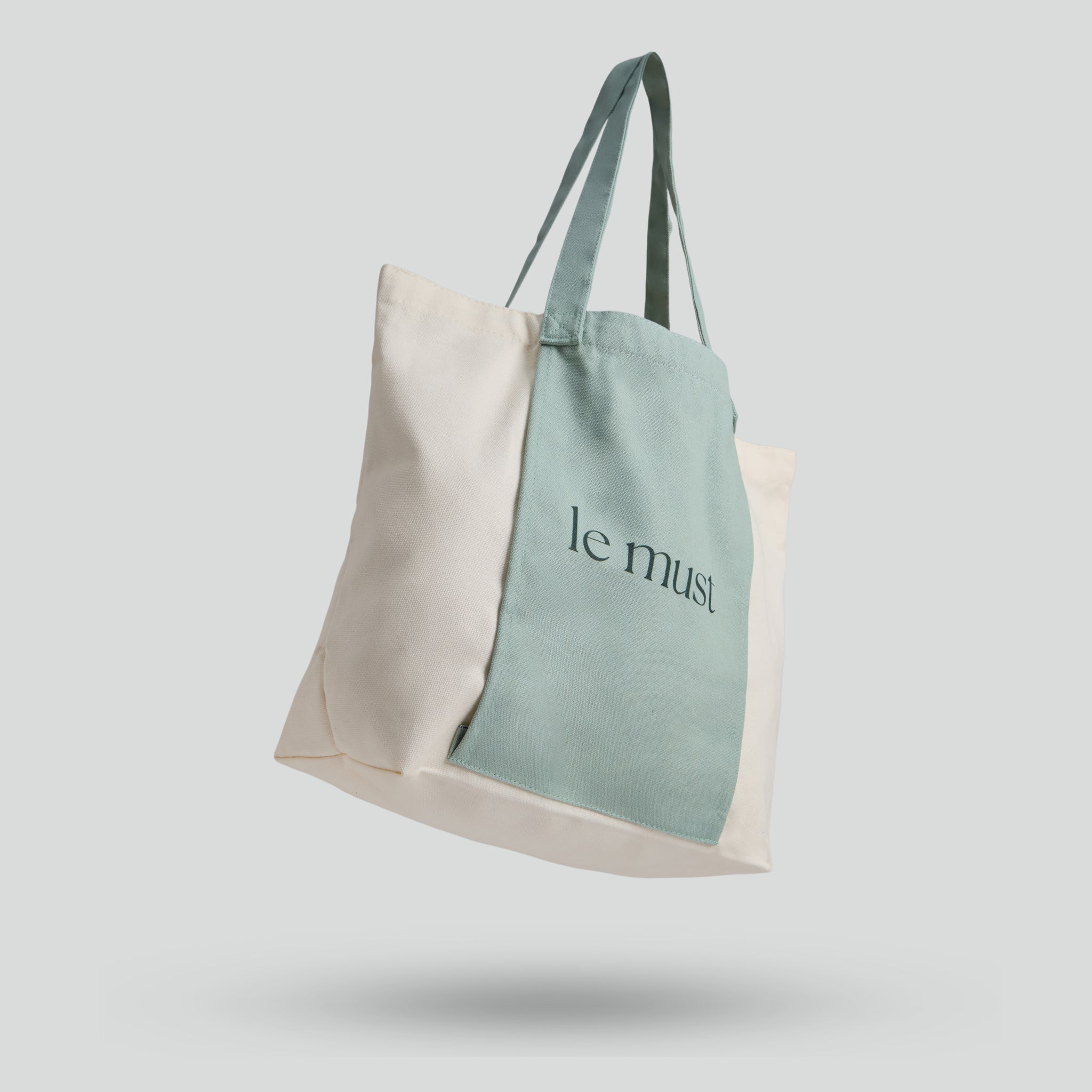 Bolsa Tote com Porta Tapete Yoga | Ecobag Algodão le must