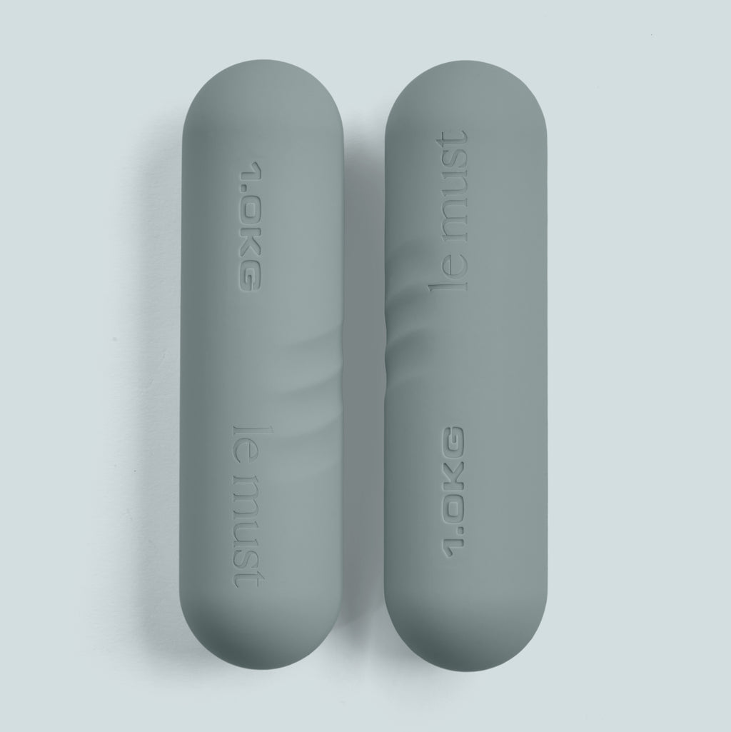 Par de Halteres 2kg (1kg cada) | Dumbbell le must