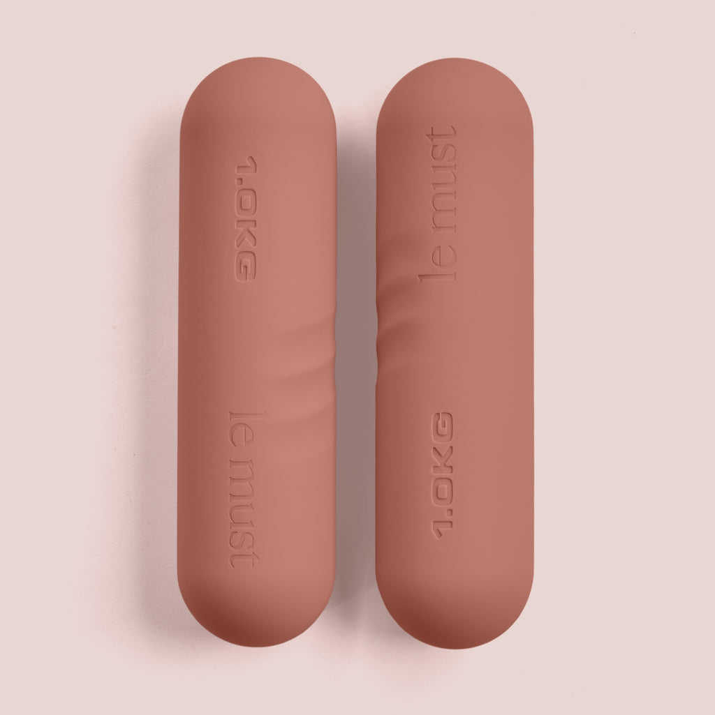 Par de Halteres 2kg (1kg cada) | Dumbbell le must